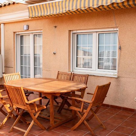 Perla De Mar - Atico Con Amplia Terraza 40M2, Piscina Y Parking En Playa Canet 卡耐特蒂贝兰格 外观 照片