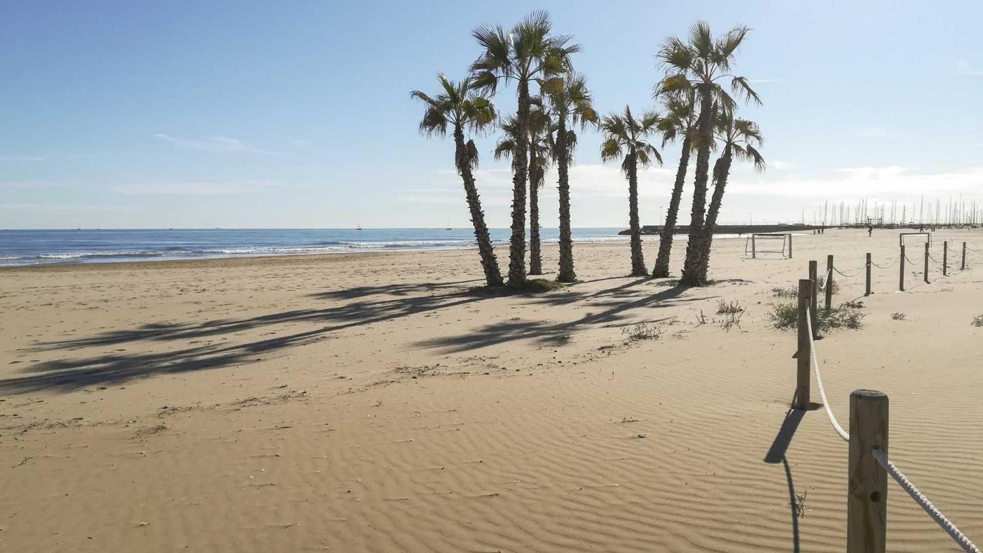 Perla De Mar - Atico Con Amplia Terraza 40M2, Piscina Y Parking En Playa Canet 卡耐特蒂贝兰格 外观 照片